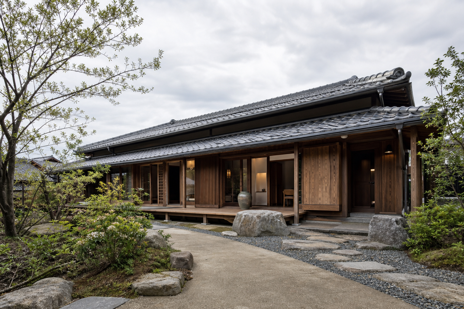 平屋を改修した住まい